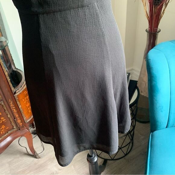 ALLSAINTS BLACK MINI DRESS - Picture 5 of 11